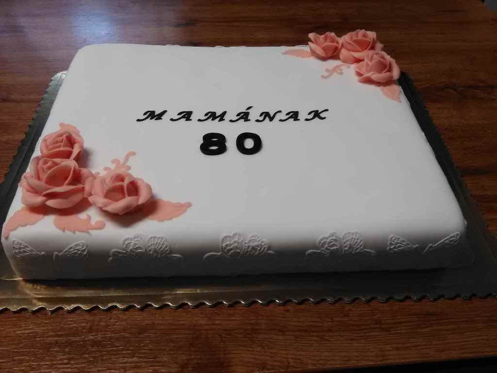 Mamának 80 évfordulóra